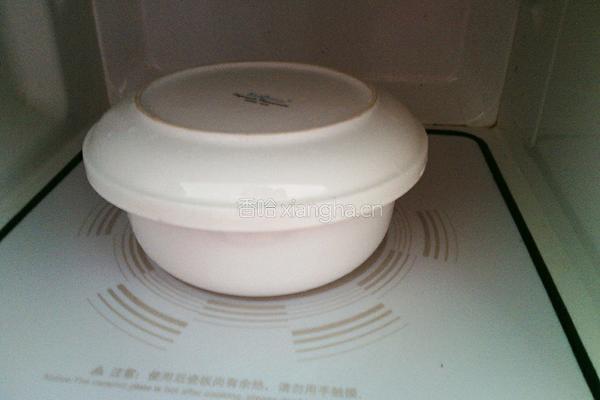微波炉蛋糕的做法图解6