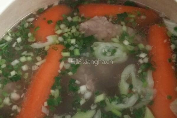 羊排汤的做法图解3