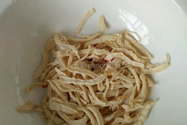 麻辣红油鸡丝的做法图解8