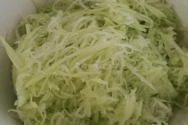 蒲瓜饼的做法图解1