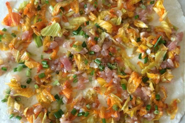黄花菜肉盒的做法图解4