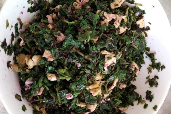 蒜香苋菜玉米饼的做法图解6