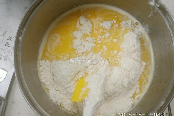奶油椰香酥饼一一今天父亲节为老爸特制的做法图解3