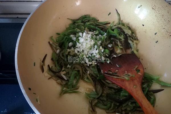 蒜香茄子的做法图解8