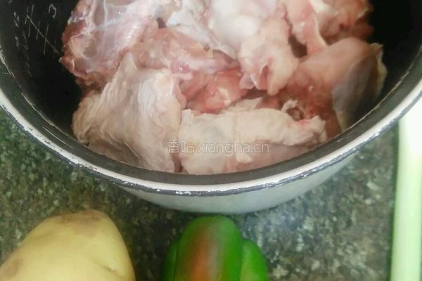 鸡块炖土豆的做法图解1