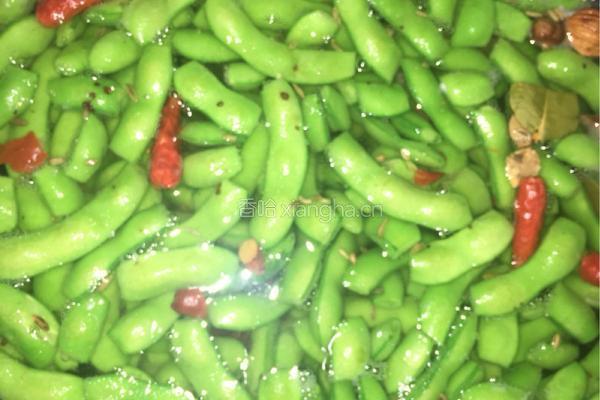 煮毛豆的做法图解3