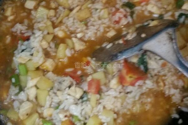 鸡肉蛋包饭的做法图解5