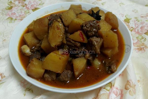牛腩土豆的做法图解6