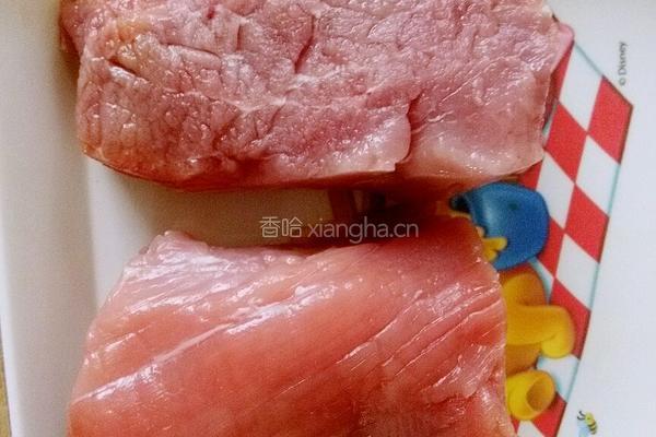 小滑肉的做法图解1