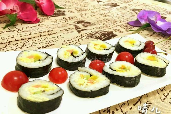 紫菜包饭的做法图解12