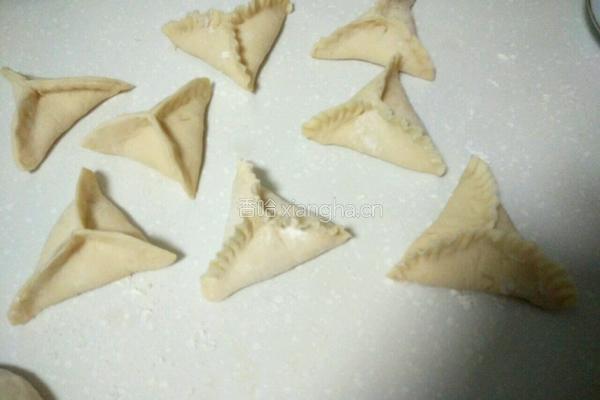糖三角的做法图解10