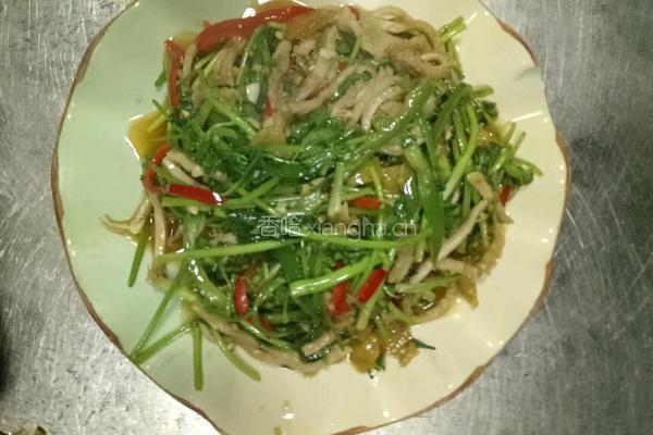 酸辣羊肚丝的做法图解4