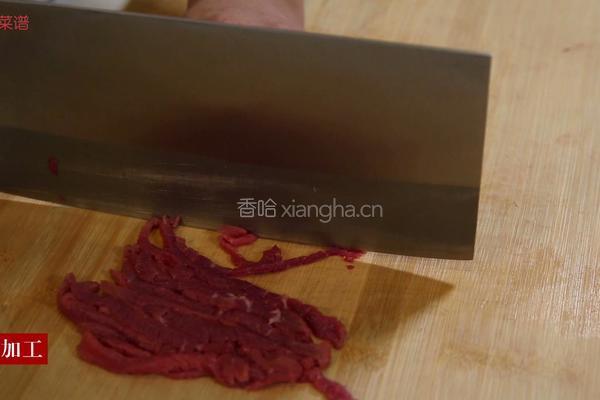 干煸牛肉丝的做法图解1