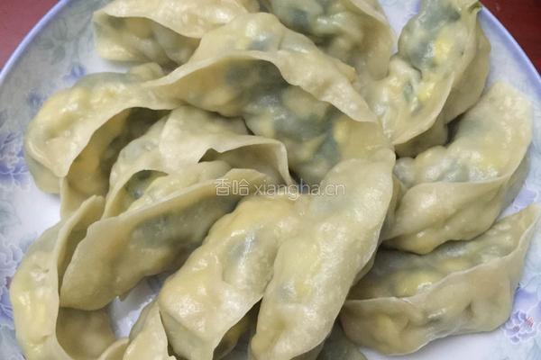 虾仁韭菜鸡蛋馅儿饺子的做法图解4