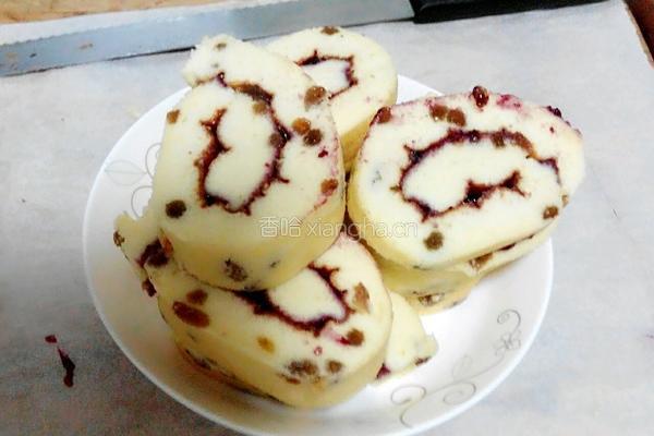 蓝莓提子蛋糕卷的做法图解13