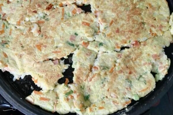 大米鸡蛋煎饼的做法图解4