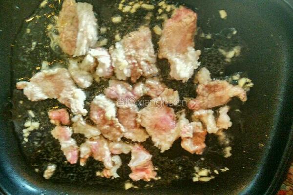 青笋炒山药肉的做法图解7