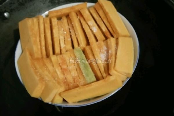 香甜蒸南瓜的做法图解4