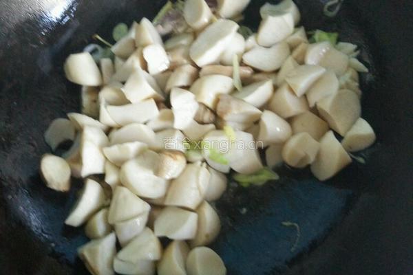 肉炒杏鲍菇的做法图解6