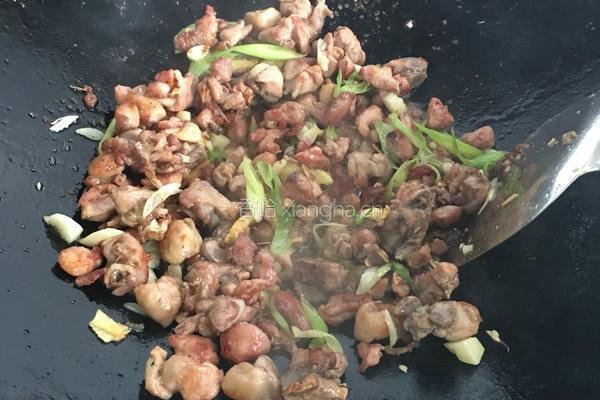 鸡腿炒尖椒的做法图解5