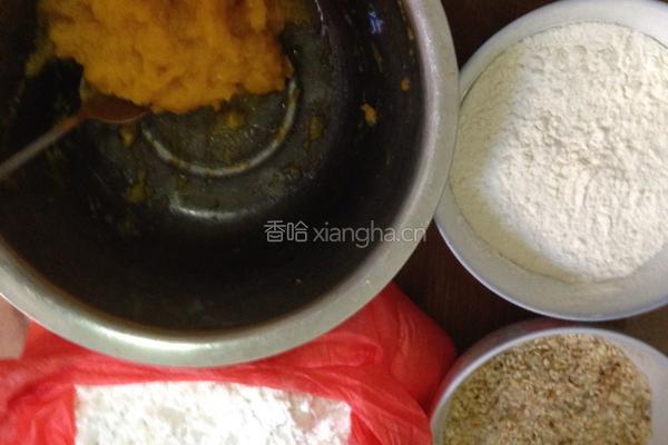 蒸南瓜饼的做法图解4