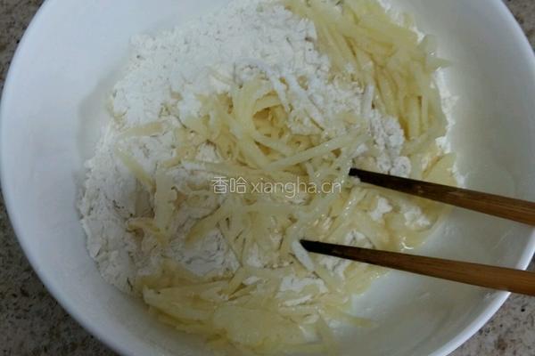 鸡蛋土豆饼的做法图解4