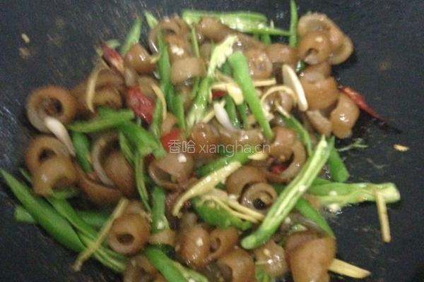 炒麻辣猪皮的做法图解10