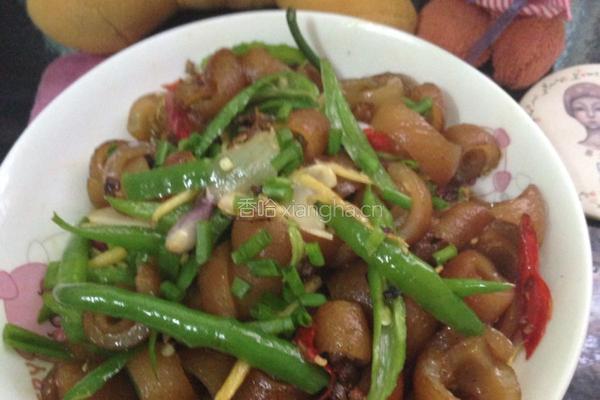 炒麻辣猪皮的做法图解11