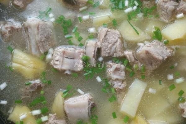 土豆排骨汤的做法图解6