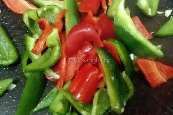 鸭胗爆炒双椒（脆口超香）的做法图解7