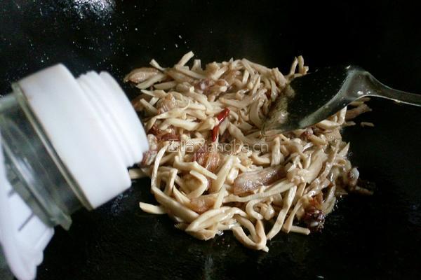 笋丝炒肉的做法图解9