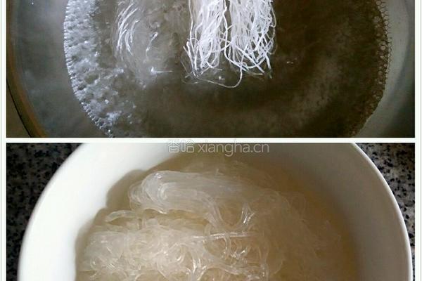 粉丝包菜的做法图解3