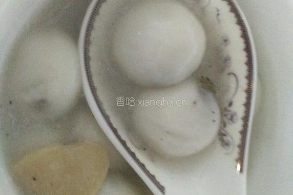 火腿汤圆（芝麻味）的做法图解5