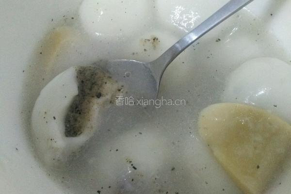 火腿汤圆（芝麻味）的做法图解6