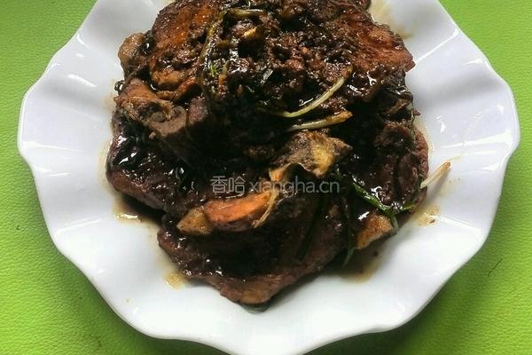 葱烤大排的做法图解7