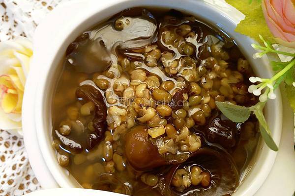 木耳绿豆汤的做法图解10