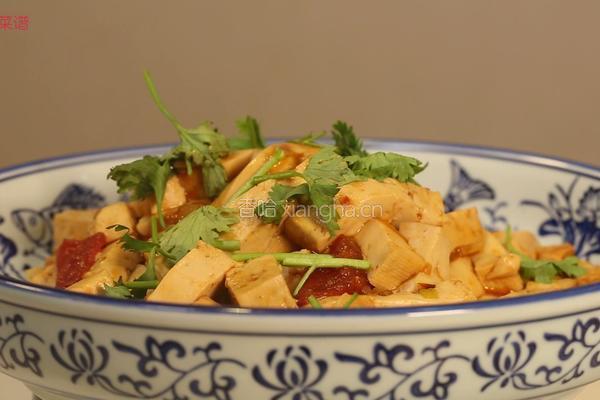 西红柿烧豆腐的做法图解9