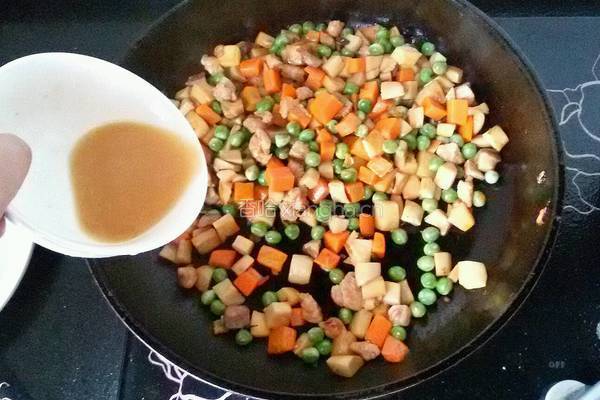宫爆杏鲍菇的做法图解8