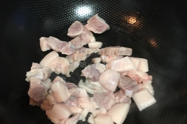 干笋红烧肉的做法图解3