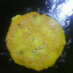 南瓜豆沙糯米饼的做法[图]