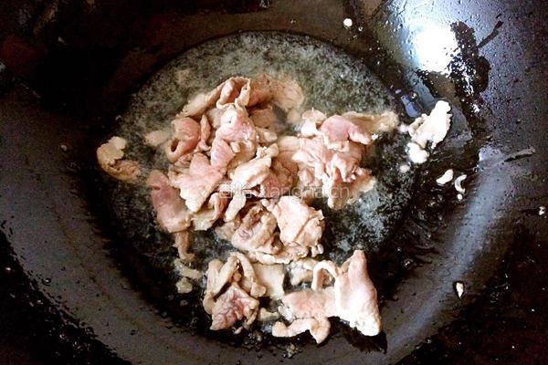 里脊肉炒日本豆腐的做法图解6