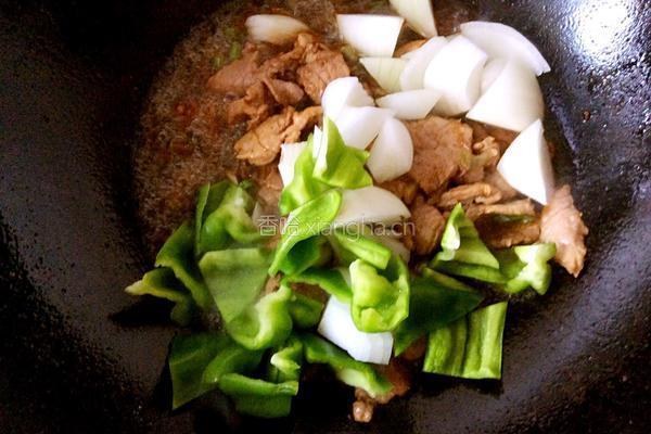 里脊肉炒日本豆腐的做法图解8