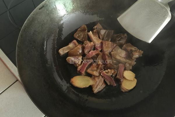板鸭烧海带结的做法图解3