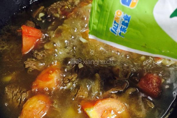 西红柿炖牛腩的做法图解13