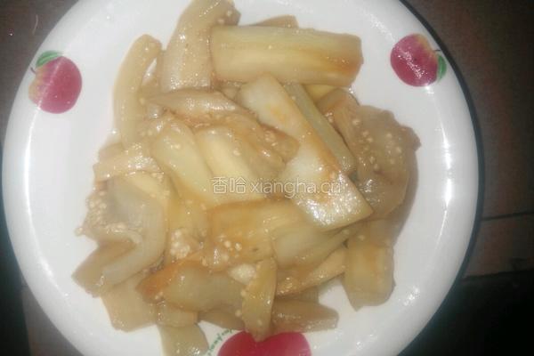 茄子肉沬的做法图解3
