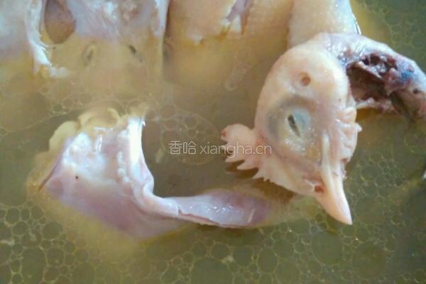 猪肚煲鸡的做法图解4