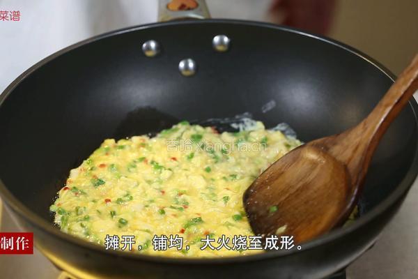 香葱摊鸡蛋的做法图解5