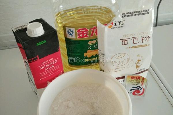 芝麻馅小餐包的做法图解1
