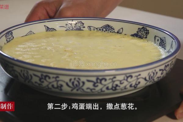 葱花鸡蛋羹的做法图解4