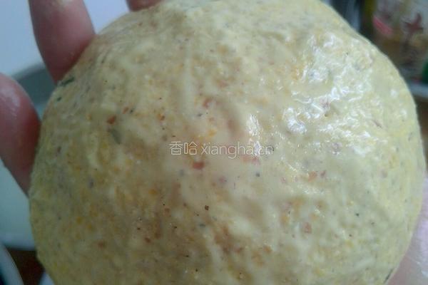 蒲公英陷菜饼子的做法图解9
